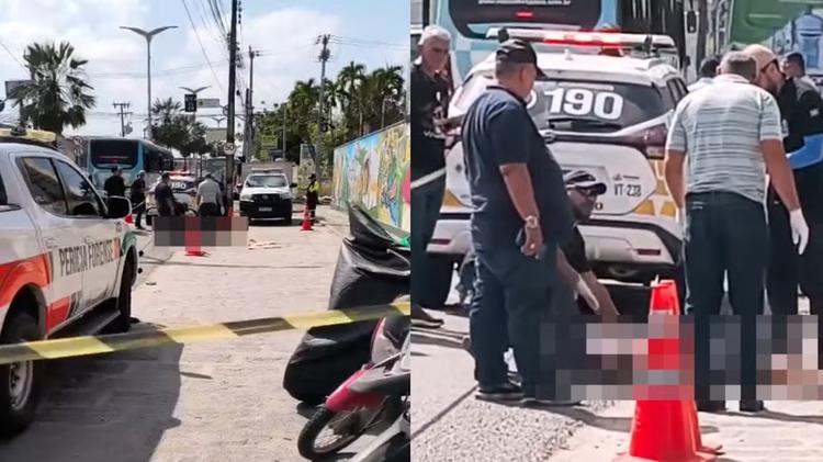 Homem morre após ser atropelado por ônibus em Fortaleza
