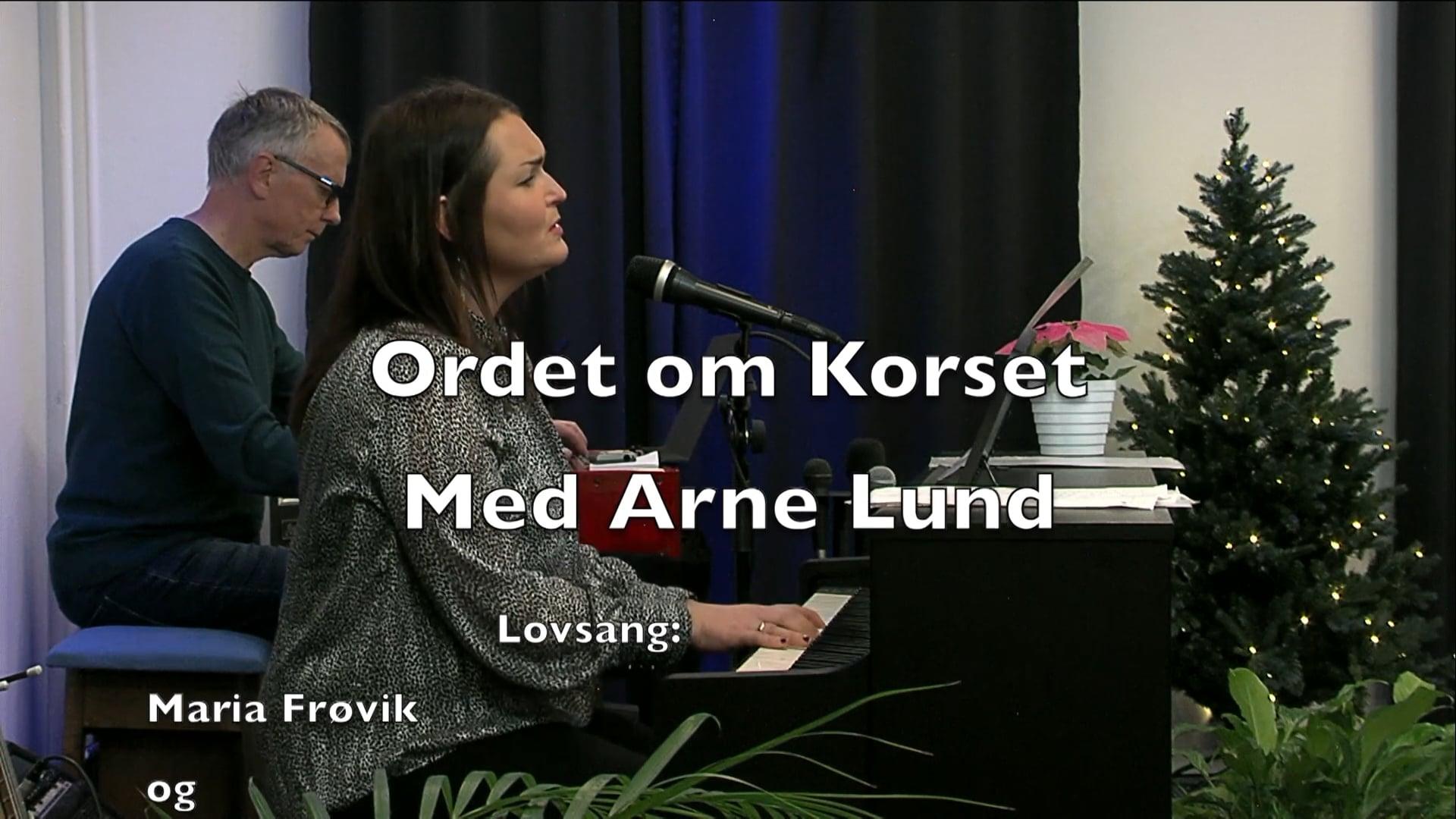 Nr.172.27.11.22.Arne Lund. Ordet om korset