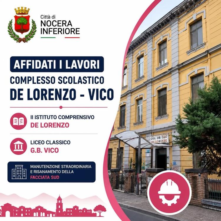 📍 𝐀𝐟𝐟𝐢𝐝𝐚𝐭𝐢 𝐢 𝐥𝐚𝐯𝐨𝐫𝐢 𝐩𝐞𝐫 𝐢𝐥 𝐩𝐥𝐞𝐬𝐬𝐨 𝐬𝐜𝐨𝐥𝐚𝐬𝐭𝐢𝐜𝐨 “𝐃𝐄 𝐋𝐎𝐑𝐄𝐍𝐙𝐎