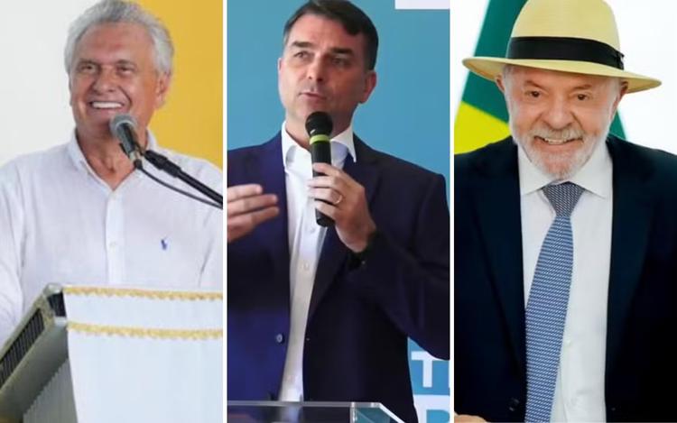 Caiado diz que Lula e Flávio brincam de 'esconde-esconde' e preferem discutir sobre Trump que educação no Brasil