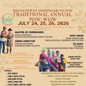 Niisaachewan Anishinaabe Nation Traditional Annual Pow Wow 2026