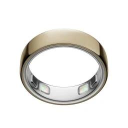 Oura Ring 5 - Gold - Size 8 - World’s Smallest Smart Ring - Sleep, Activity, Women’s Health, AI Advisor, 1 Week of Battery Life, Size Before You Buy, Android & iOS Compatible