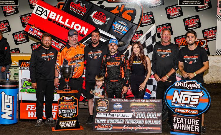 Big Game Motorsports in Huset's Speedway Victory Lane
