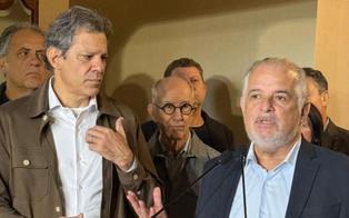 Haddad escolhe Márcio França para vice na disputa pelo governo de São Paulo