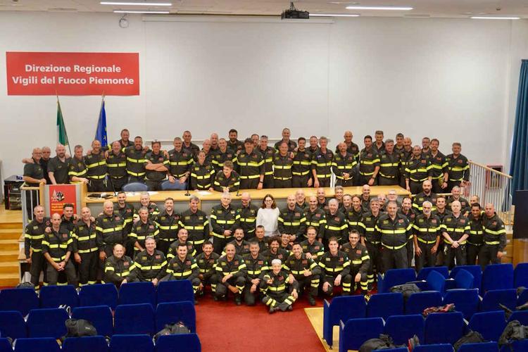 PIEMONTE – Concluso il corso per Capo Squadra Vigili del Fuoco: 75 partecipanti