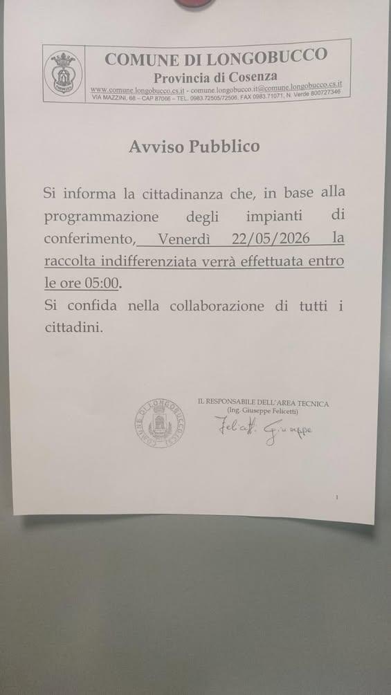 Comune di Longobucco Posted
