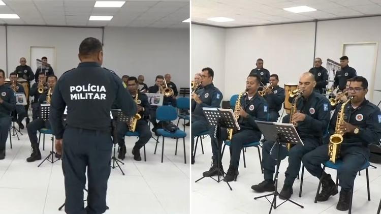 Banda da PM faz concerto gratuito com sucessos do forró nesta quinta (18); aniversário de 191 anos da corporação