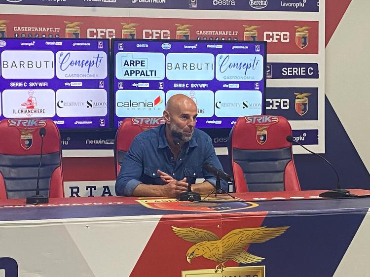 Casertana-Bari 1-1, Stellone: “Mi rode non aver vinto. A Bari mi servivano tempo e giocatori giusti”