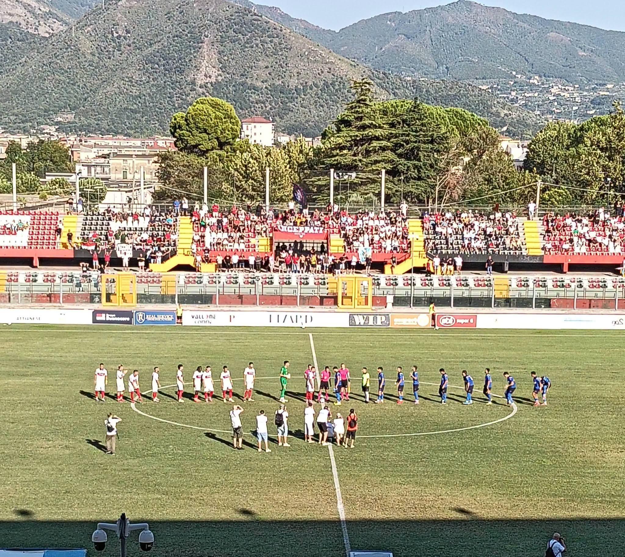 Ebolitana, esordio amaro in Serie D: il beffardo 2-1 della Nocerina al 98′