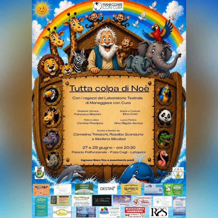 SAGGIO DEL LABORATORIO TEATRALE  I piccoli attori del laboratorio teatrale dell'associazione Maneggiare con cura si esib...