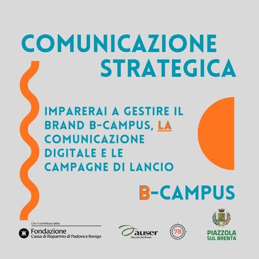 Come si risponde AI BISOGNI PROFESSIONALI DELLE GIOVANI GENERAZIONI? Con alleanze concrete! La nascita di B-CAMPUS a Pia...