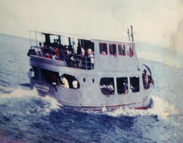 The Caribbean's worst maritime disaster was the Christena of Nevis