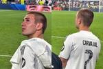 Mastantuono rompió a llorar en el adiós de Carvajal