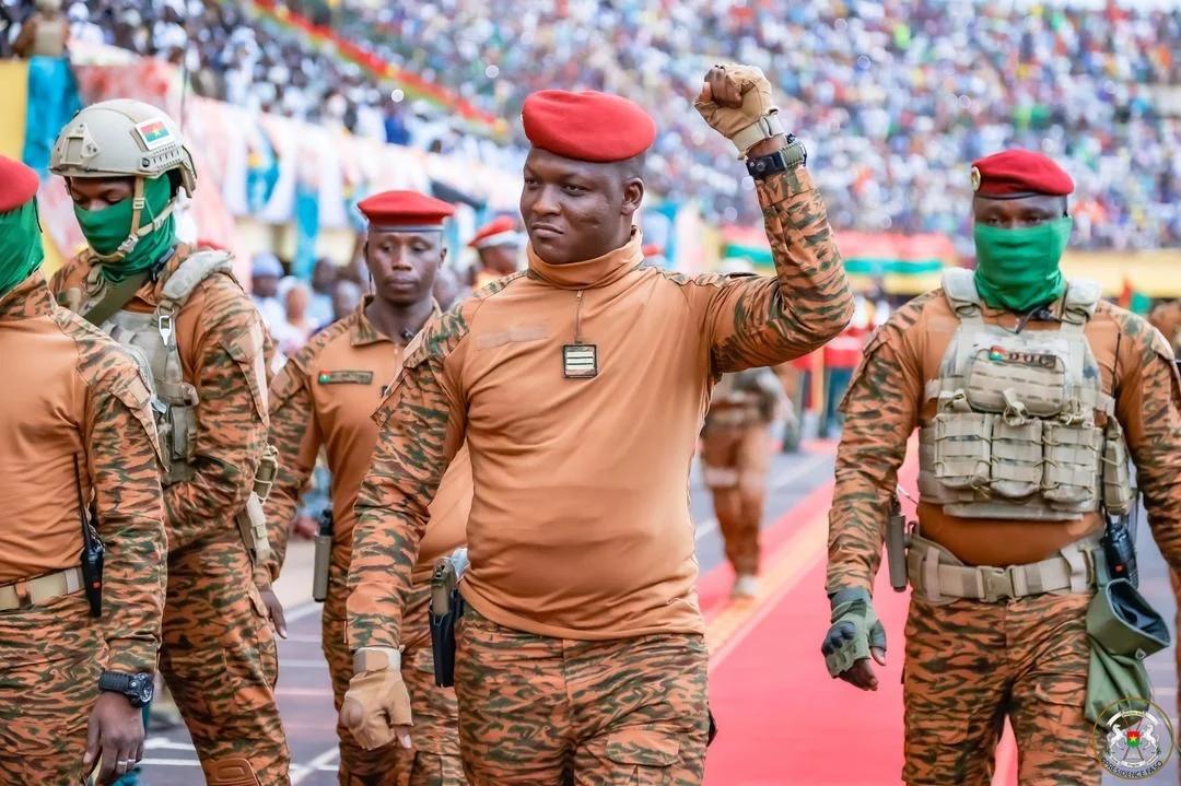 THOUSANDS OF AFRICANS RALLIED BEHIND BURKINABE JUNTA RULER FOR HIS ANTI-IMPERIALISM MOVEMENT
