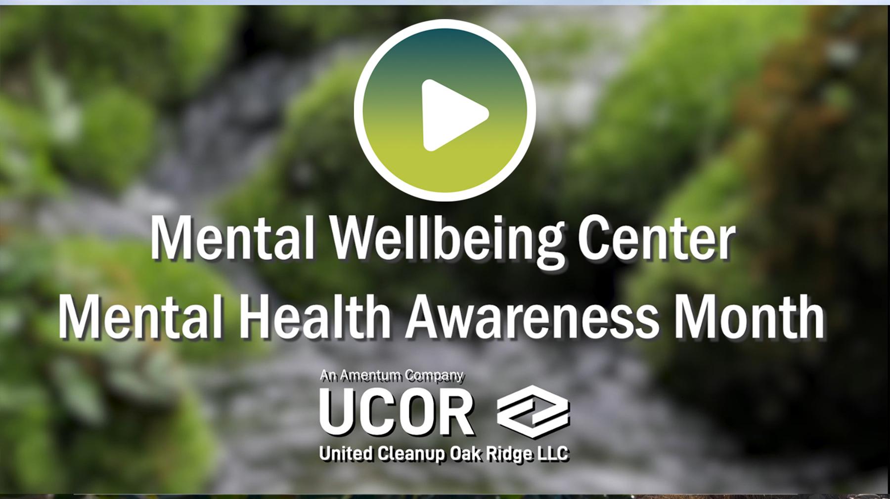 May is Mental Health Awareness Month