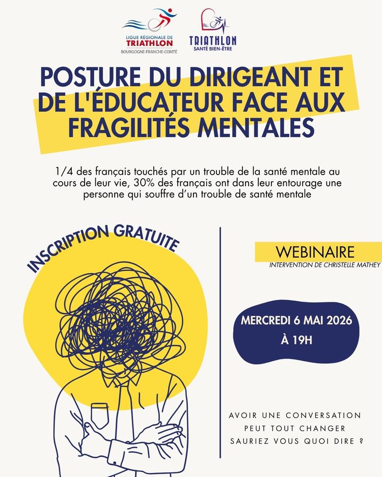 WEBINAIRE : Sport Santé «&nbsp;Mentale&nbsp;»