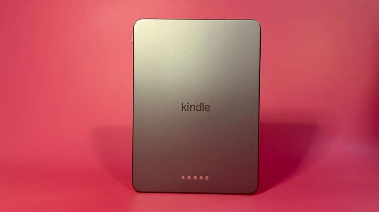 The back of a Kindle Paperwhite Signature Edition