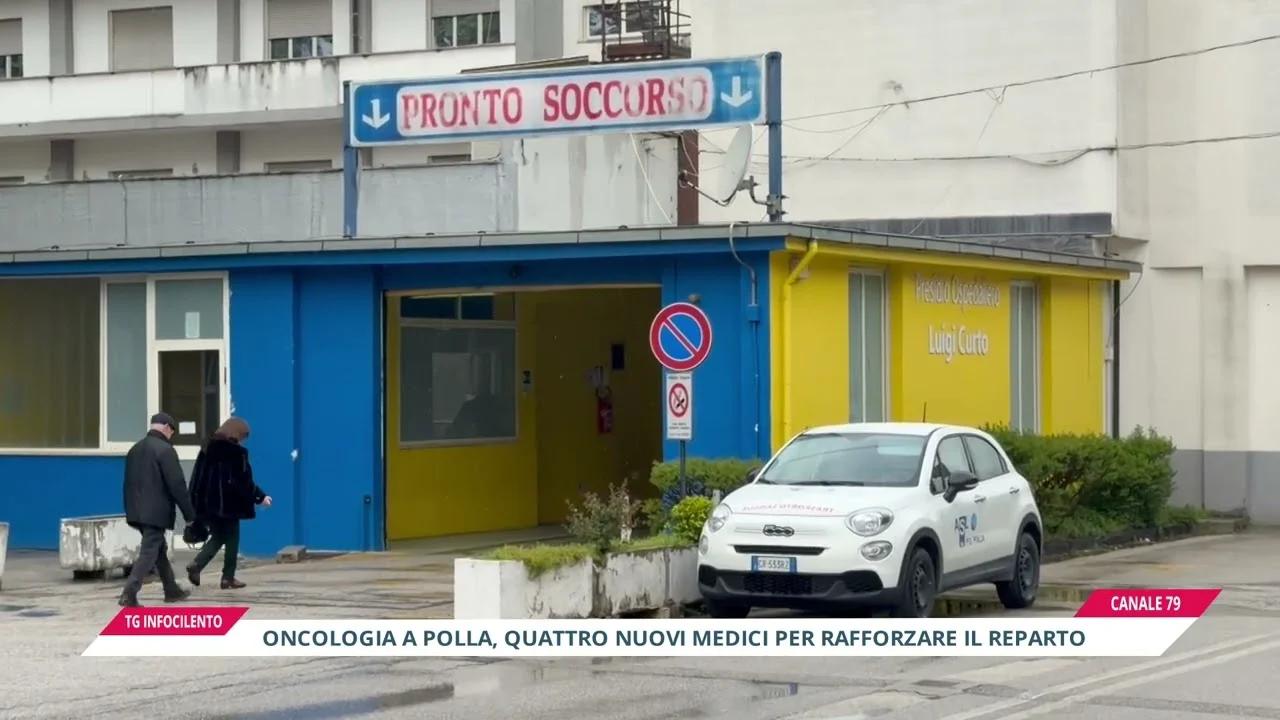 Sanità nel Vallo di Diano: quattro nuovi oncologi all’ospedale di Polla