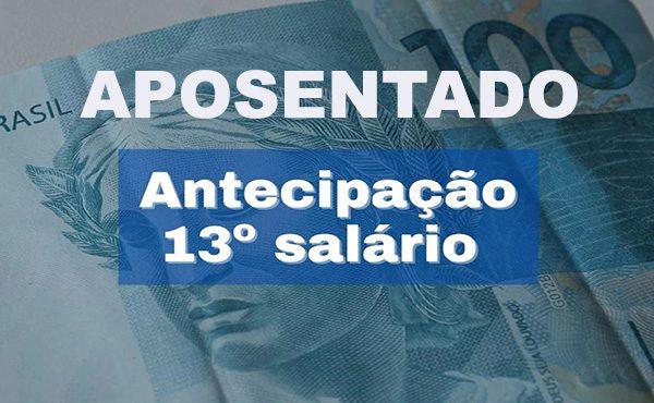 13º salário aos aposentados do INSS começa a ser pago no dia 24 deste mês