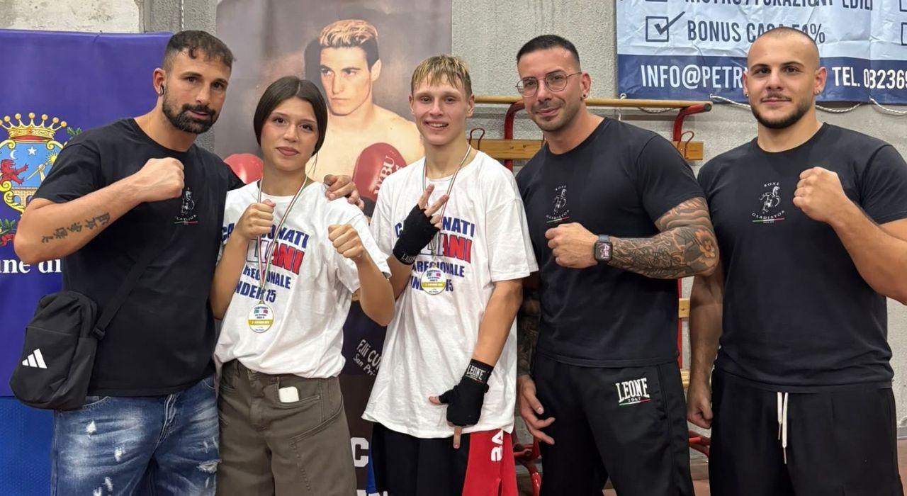 Da Giugliano ai Nazionali: la Boxe Gladiator conquista i campionati regionali