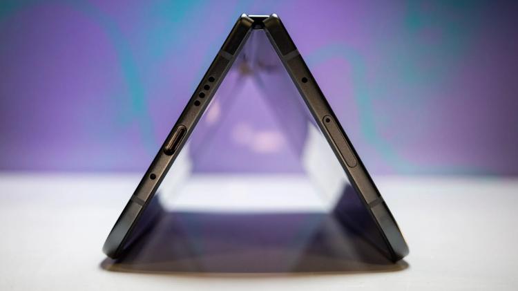Pixel 11 Pro Fold in a tent-like pose