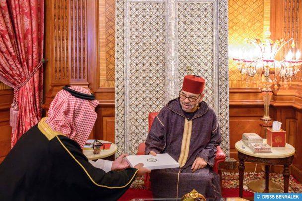جلالة الملك يستقبل الأمير تركي بن محمد بن فهد بن عبد العزيز آل سعود