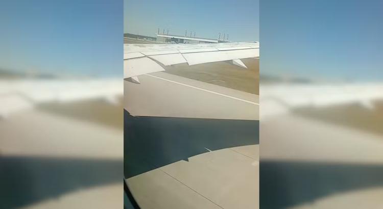 Vídeo mostra momento em que avião levanta voo fora da pista em Munique, raspa a cauda e retorna ao aeroporto