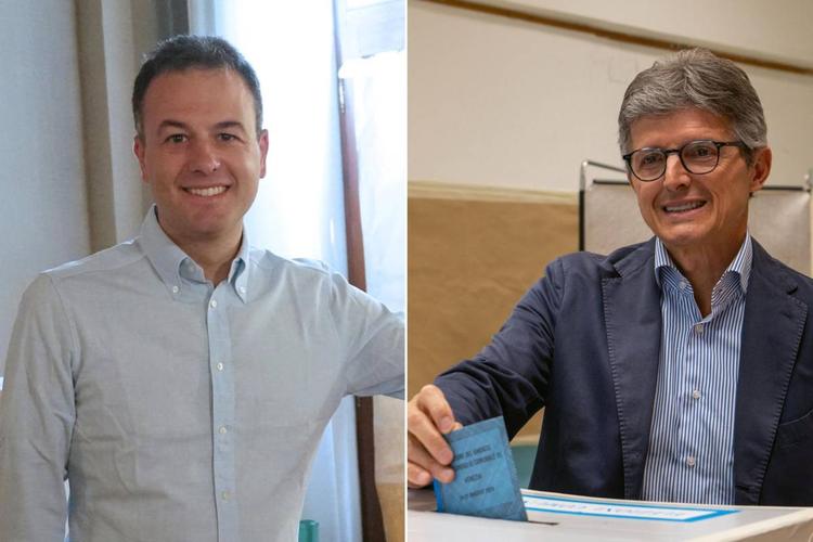 Exploit del centrodestra a Venezia. Meloni: "Vincere qui sarebbe mondiale". Venturini supera il 50%, Martella si ferma sotto il 40%