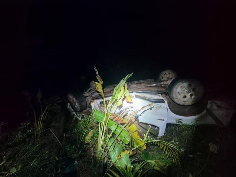 Acidente em Pedra Branca do Amapari deixa um morto e um ferido