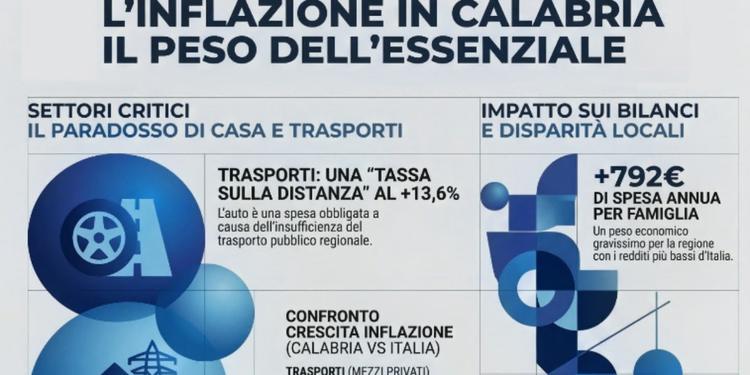 L’auto e la casa costano di più in Calabria: così cresce il disagio familiare