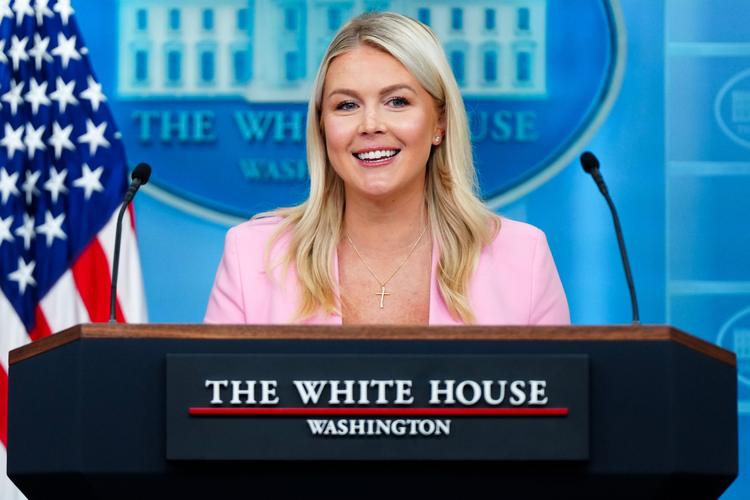 White House press secretary Karoline Leavitt is leaving the Trump administration