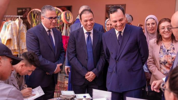تفاصيل حفل الإطلاق الرسمي لبرنامج التكوين بالتدرج المهني في الصناعة التقليدية بمراكش