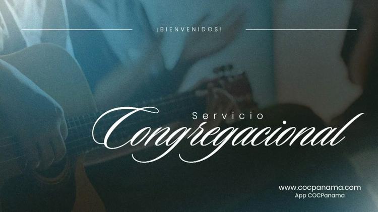 Servicio Congregacional  -  viernes 1 de mayo de 2026