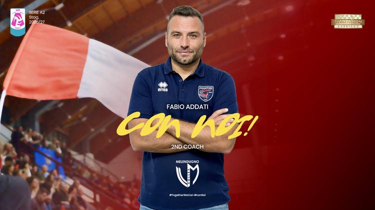 Volley A2/F, Narconon Melendugno: Fabio Addati entra nello staff tecnico
