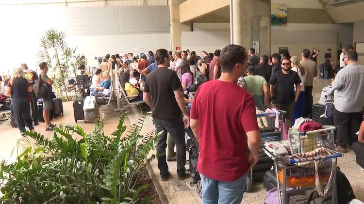 Após sete horas fechado, Aeroporto de Confins reabre pista e retoma operações