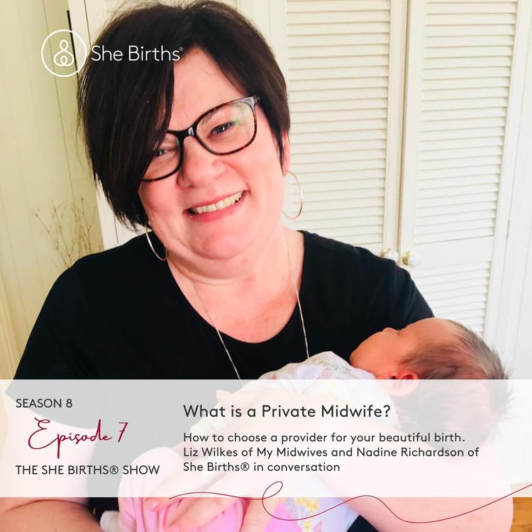 S8, Ep7 What is a Private Midwife? Should you have one? Featuring Liz Wilkes of My Midwives