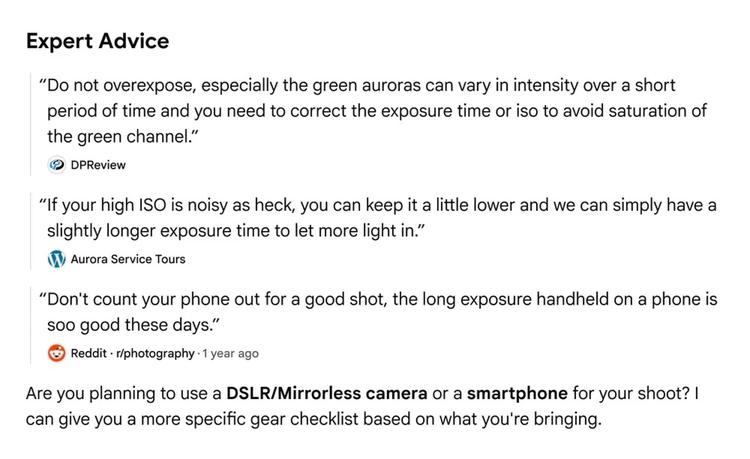 Google AI Overviews update
