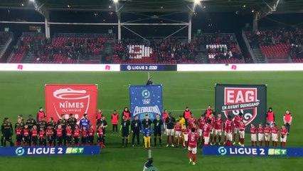 2022-2023 J16-NÎMES OLYMPIQUE - EN AVANT GUINGAMP (1 - 2) - Résumé - (NO - EAG)   2022-2023