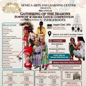 3rd Annual Gathering of the Seasons Pow Wow & Smoke Dance Competition 2026