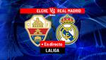 Elche - Real Madrid: Alineaciones probables