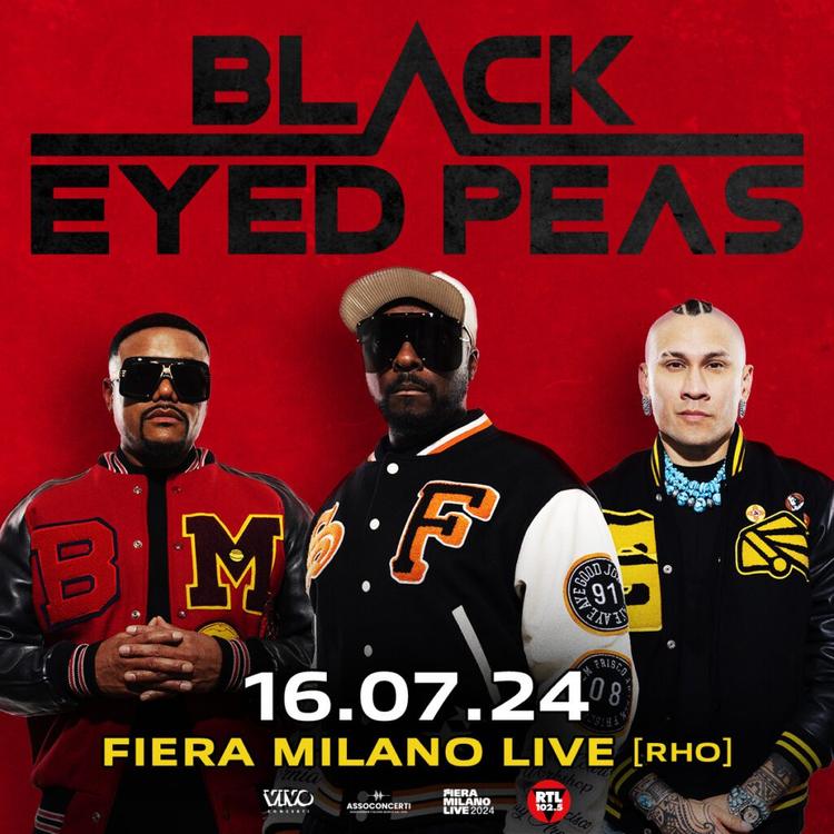 I Black Eyed Peas tornano in Italia martedì 16 Luglio a Fiera Milano Live