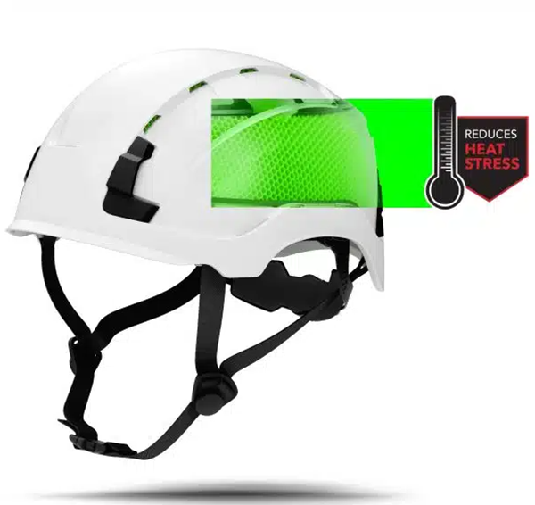 New hard hats reduce heat stress thanks to special insulation