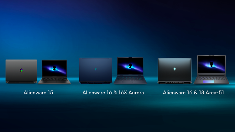 the alienware gaming laptop lineup as of mid-2026