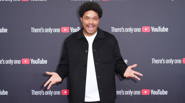 Trevor Noah at a 2026 YouTube event