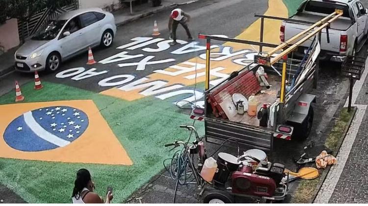 Entenda quais pinturas e enfeites podem e o que não pode ser feito em ruas de Uberlândia durante a Copa do Mundo