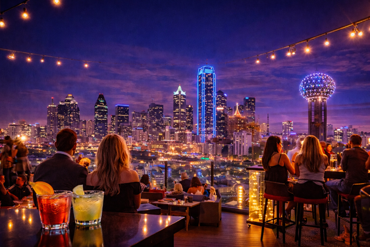 [달라스 라이프] 달라스의 밤을 특별하게 만드는 공간 ‘루프탑 바’