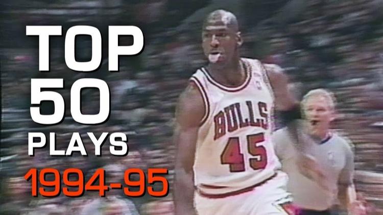 Le Top 45 de la saison 1994-95 de Michael Jordan
