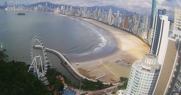 Tempo instável marca o fim de semana em Balneário Camboriú; veja a previsão