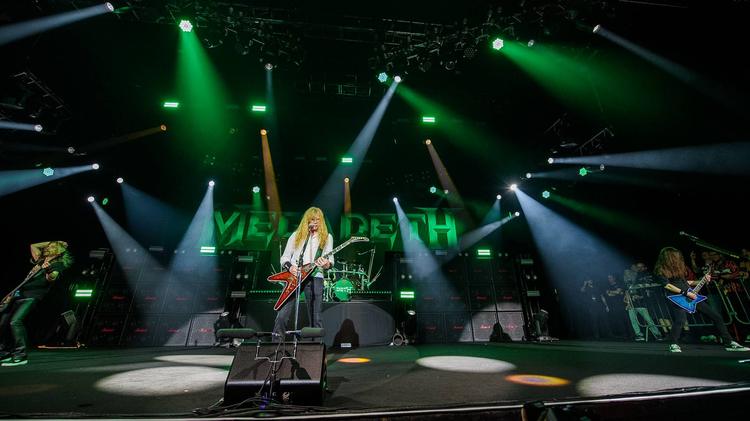 Megadeth em São Paulo, 2026 (Foto: Leca Suzuki @lecasuzukiphoto)