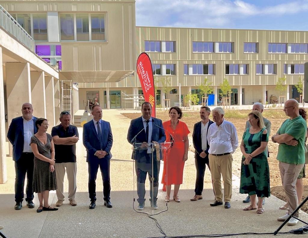 Remise des clés du nouveau lycée de Cournonterral pour la rentrée 2026&nbsp;